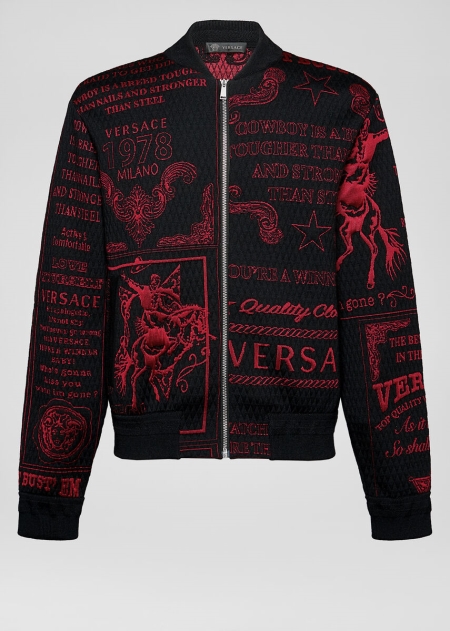 Versace Rodeo Pattern Bomberjacka Herr - 082534ULM